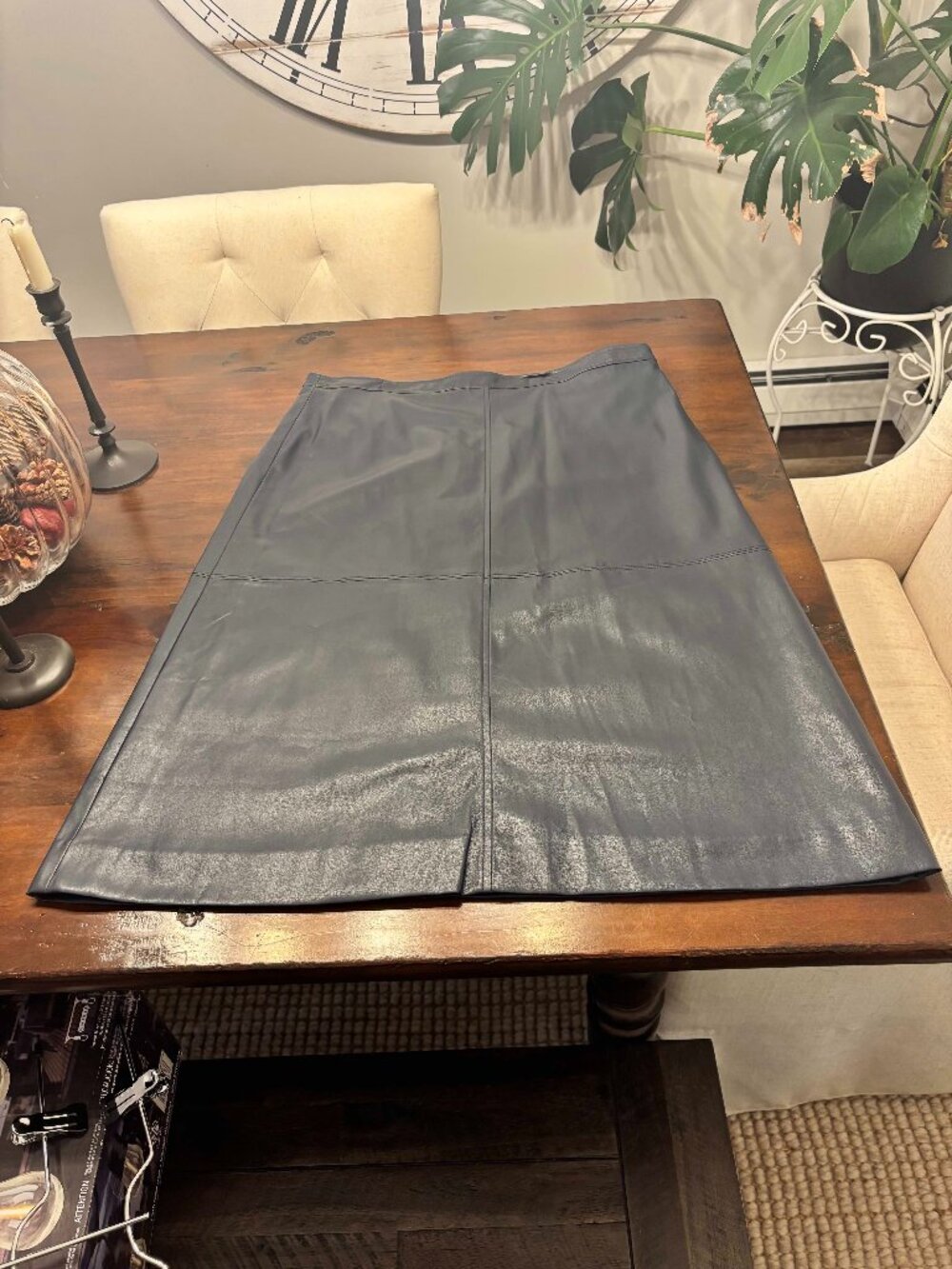 JCrew Vegan Leather Midi Skirt - NWOT